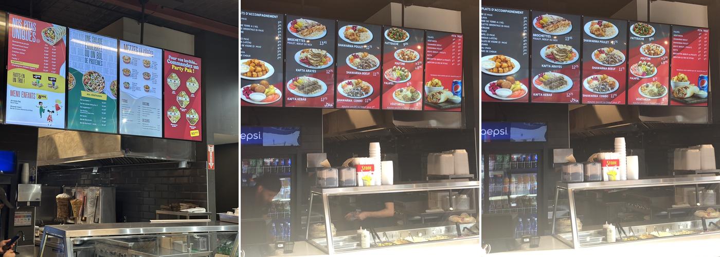 Restaurant Boustan Menu