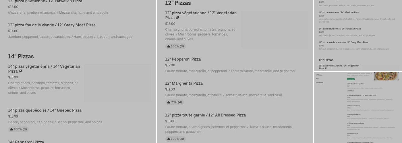 Restaurant Super Express Menu