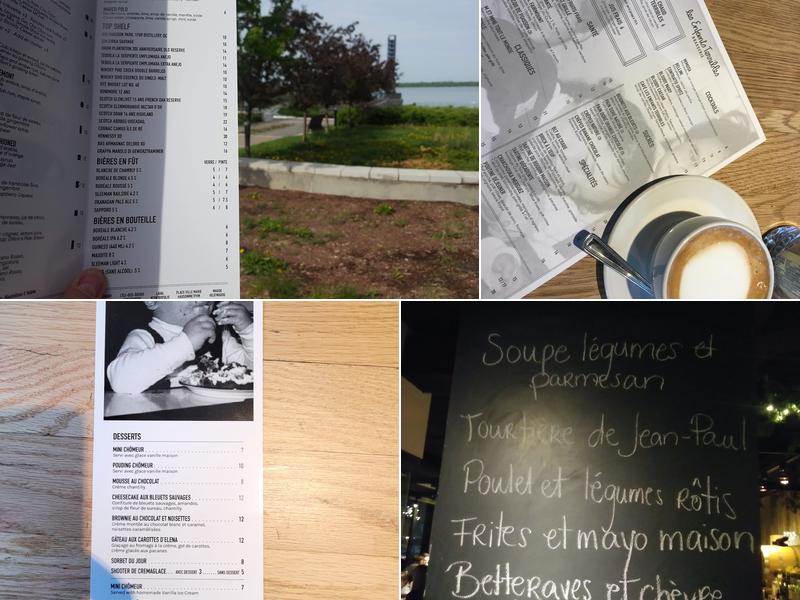 Les Enfants Terribles — L'Île-des-Sœurs Menu