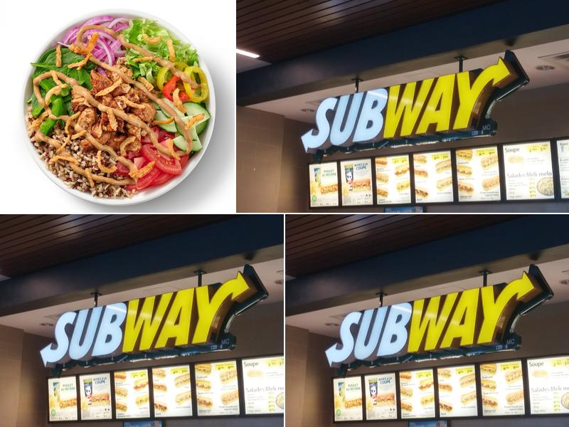 Subway Menu