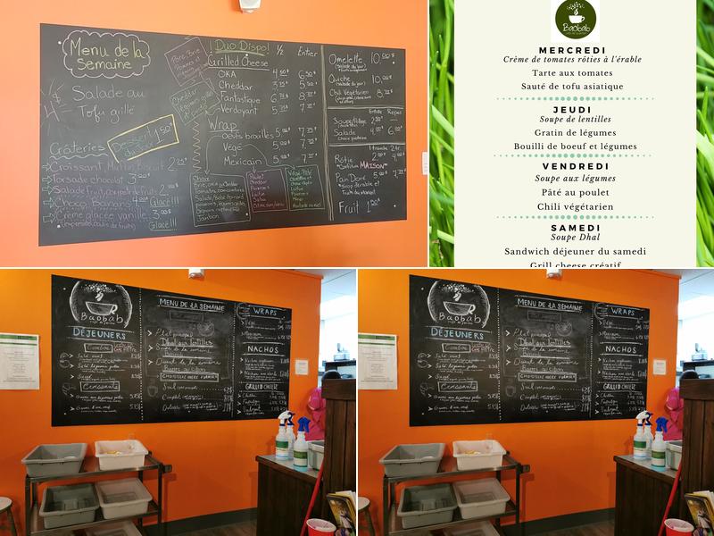 Baobab - Café de quartier Menu