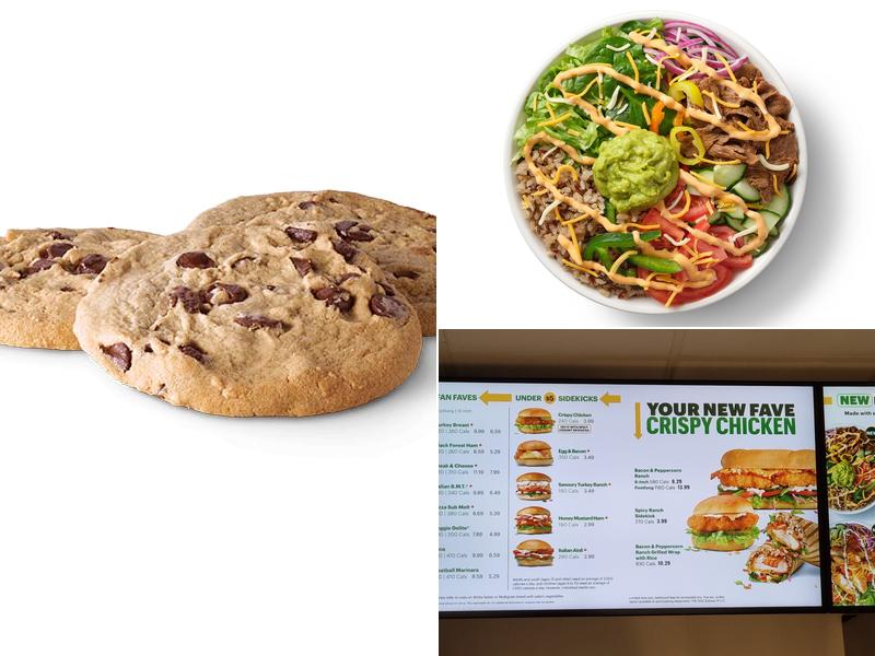 Subway Menu