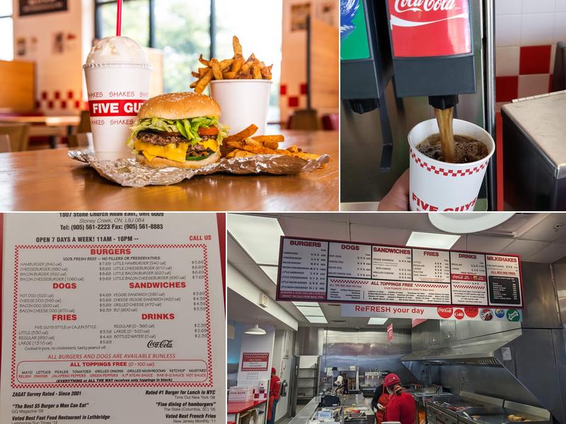 Five Guys Menu