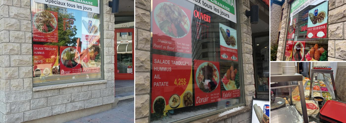 La Joie Shawarma Menu