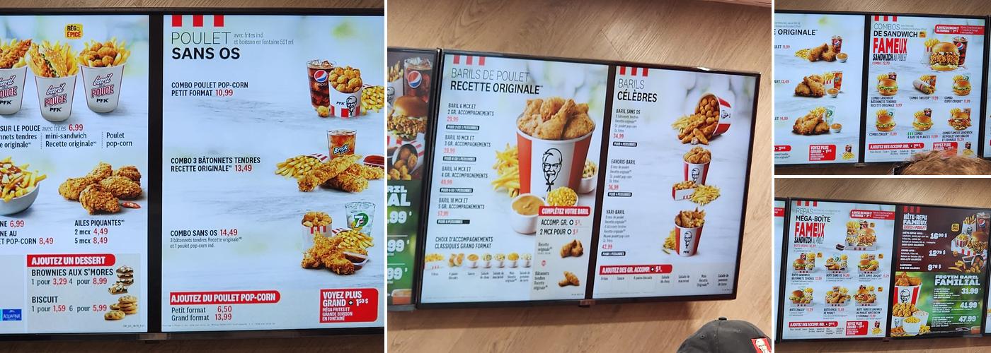 PFK Menu