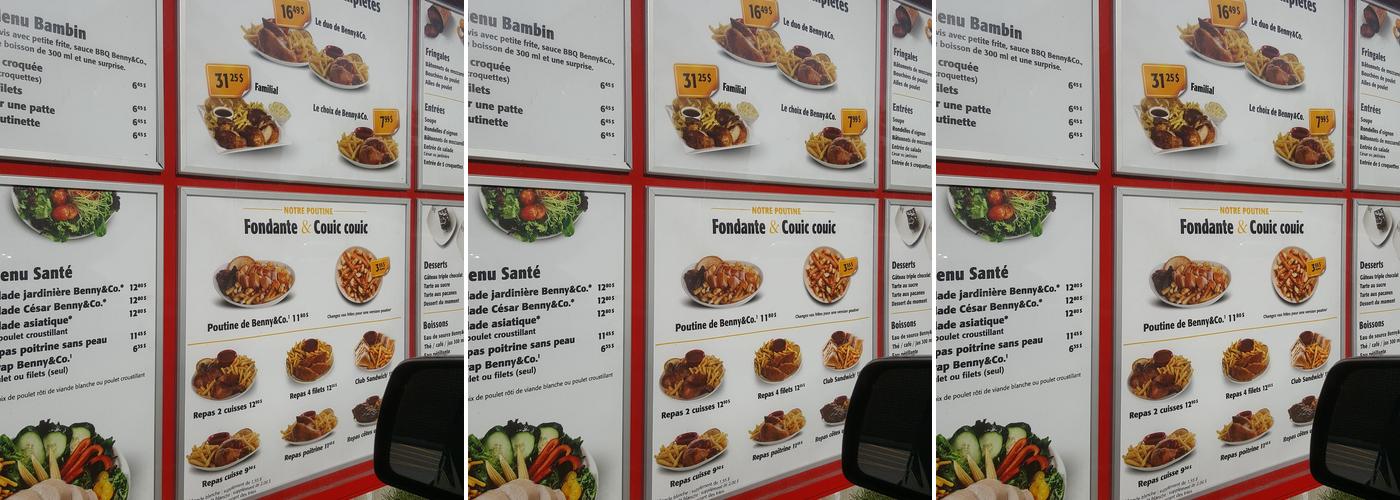 Benny&Co. Menu