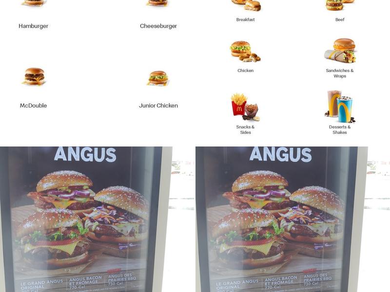 McDonald's Menu