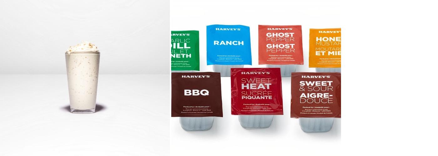 Harvey's Menu