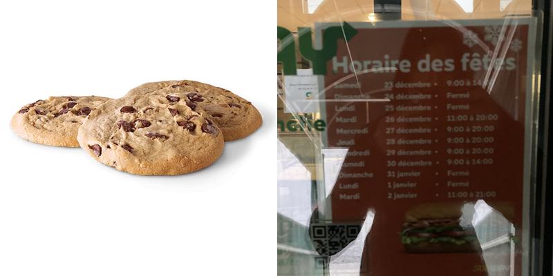 Subway Menu
