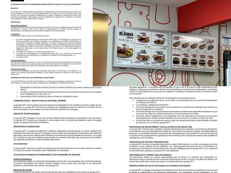 Valentine Menu