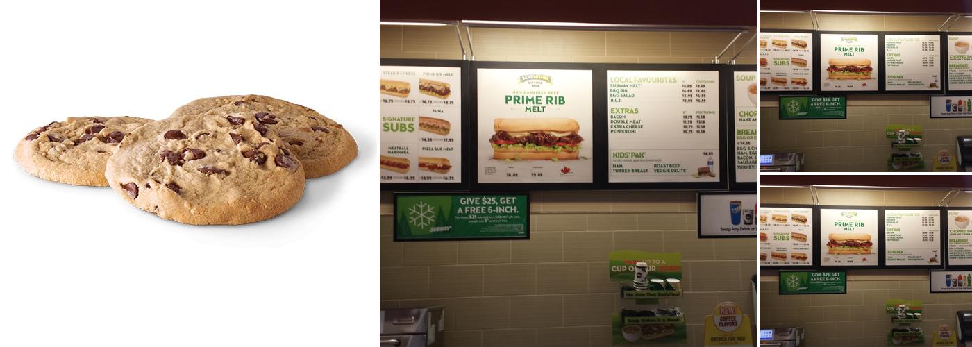 Subway Menu