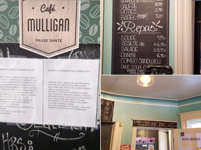 Café Mulligan Menu