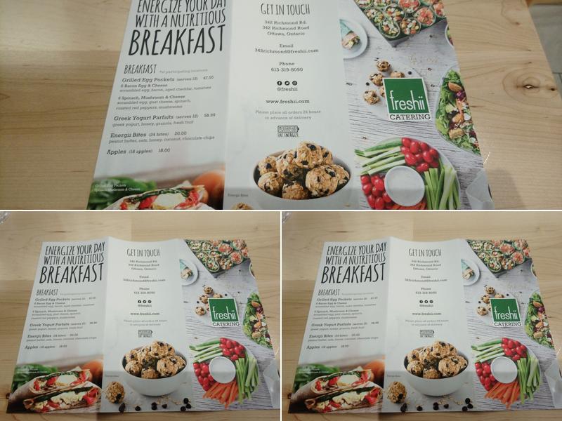 Freshii Menu