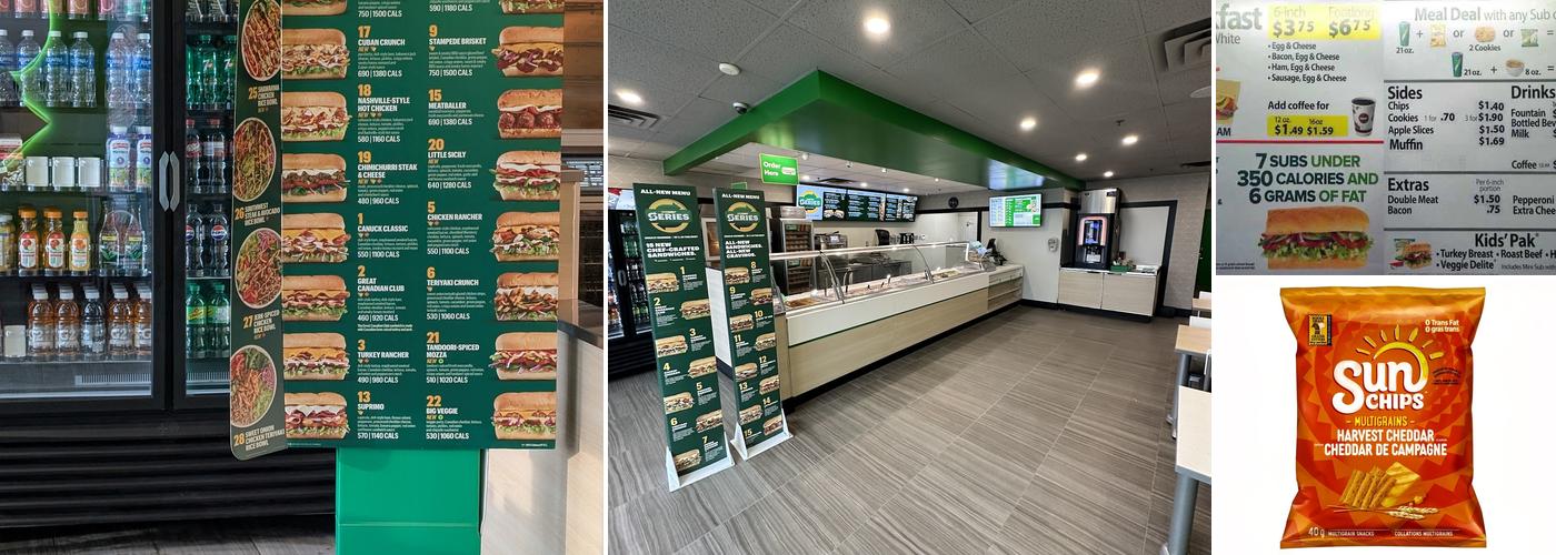 Subway Menu