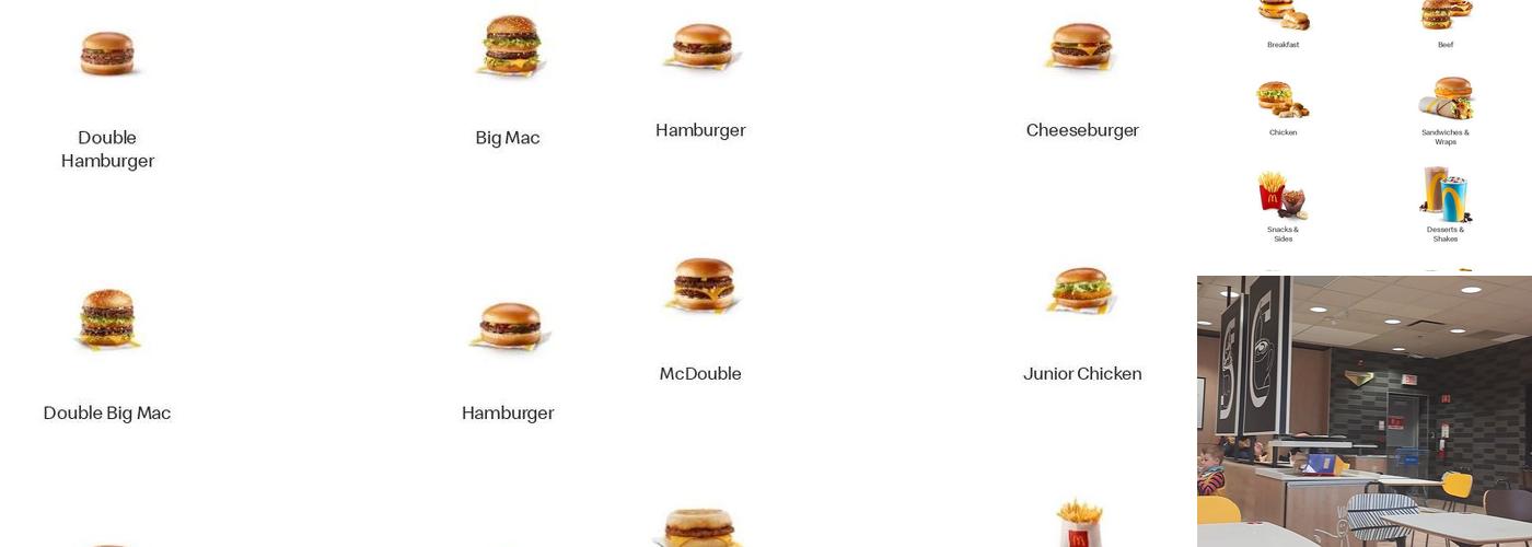 McDonald's Menu