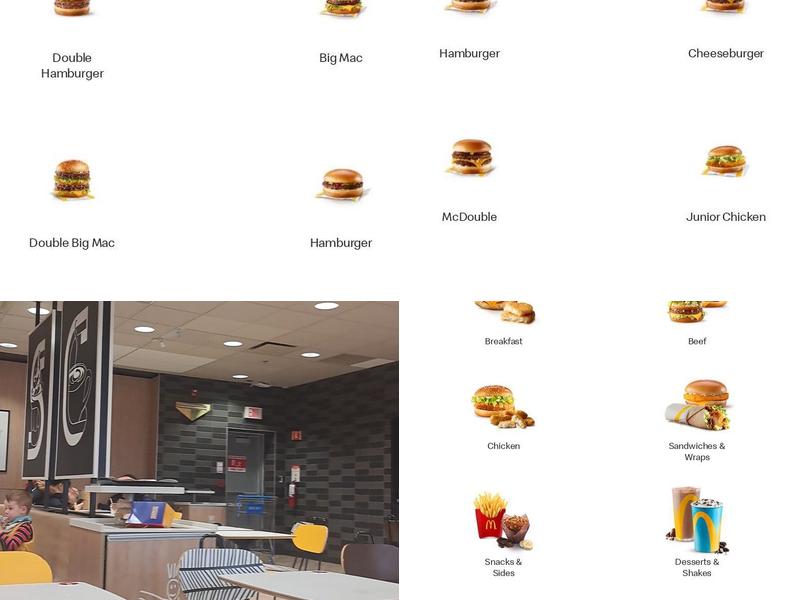 McDonald's Menu