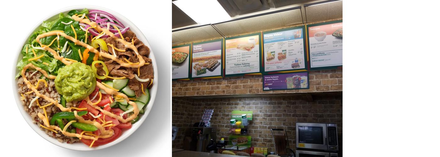 Subway Menu