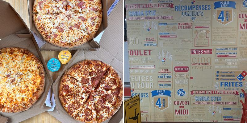 Domino's Pizza Menu