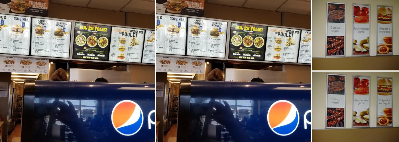 Harvey's (Harveys) Menu