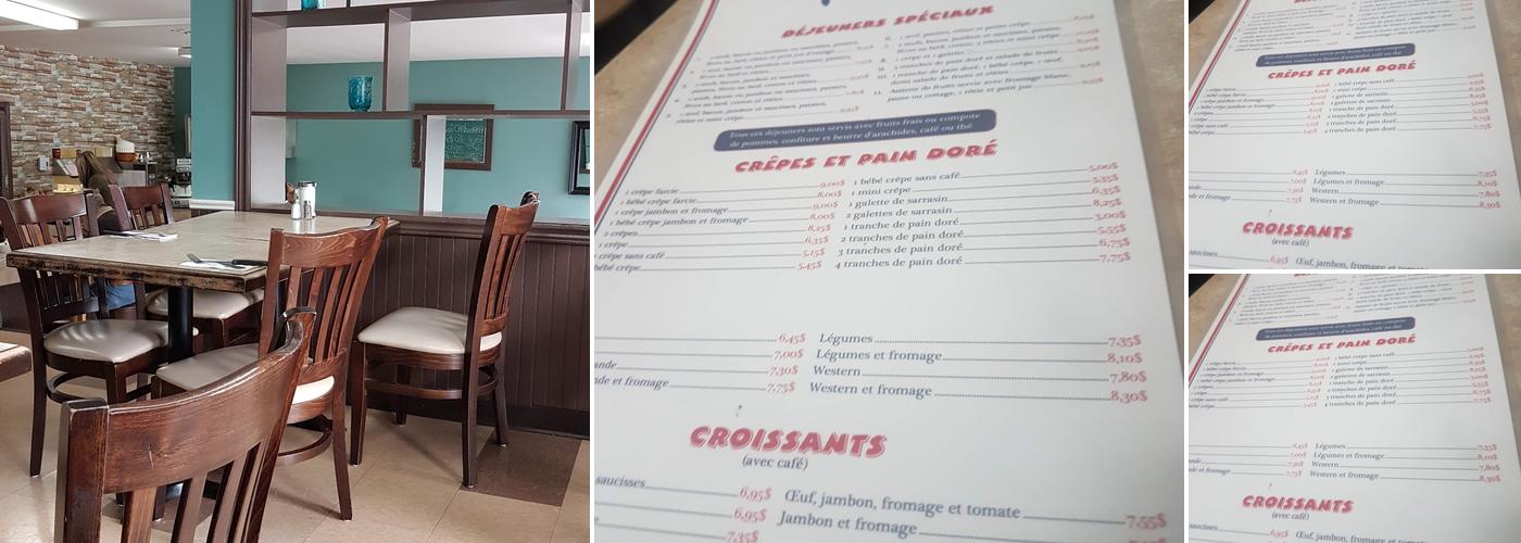Resto du Vieux La Prairie Menu