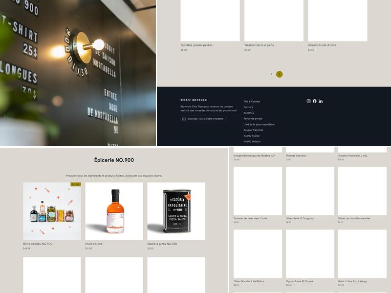 Pizzéria NO.900 - Dix30 Menu