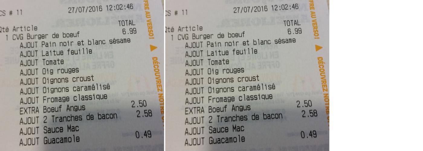 McDonald's Menu