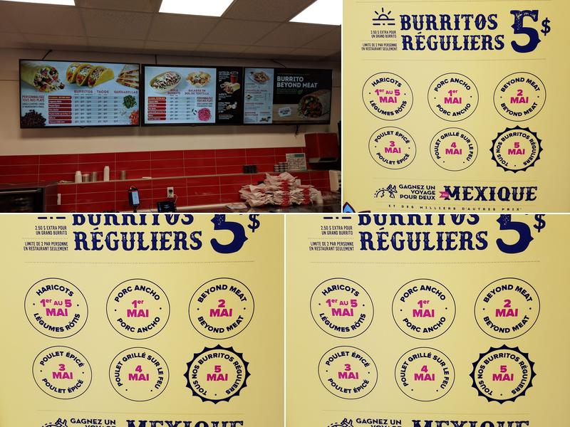 Quesada Burritos & Tacos Menu