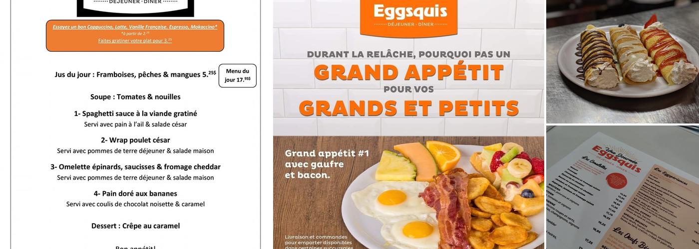 Eggsquis Rock-Forest Menu