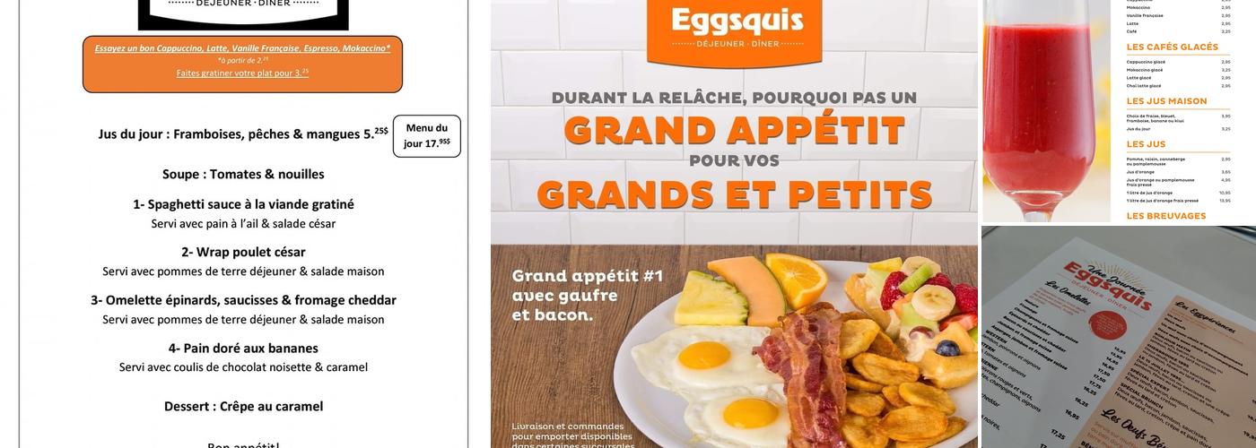 Eggsquis Rock-Forest Menu