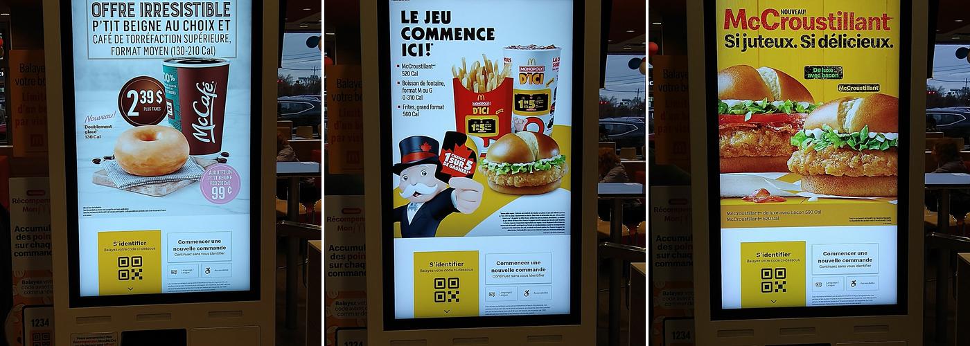 McDonald’s Menu