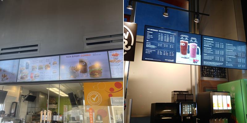 A&W Canada Menu