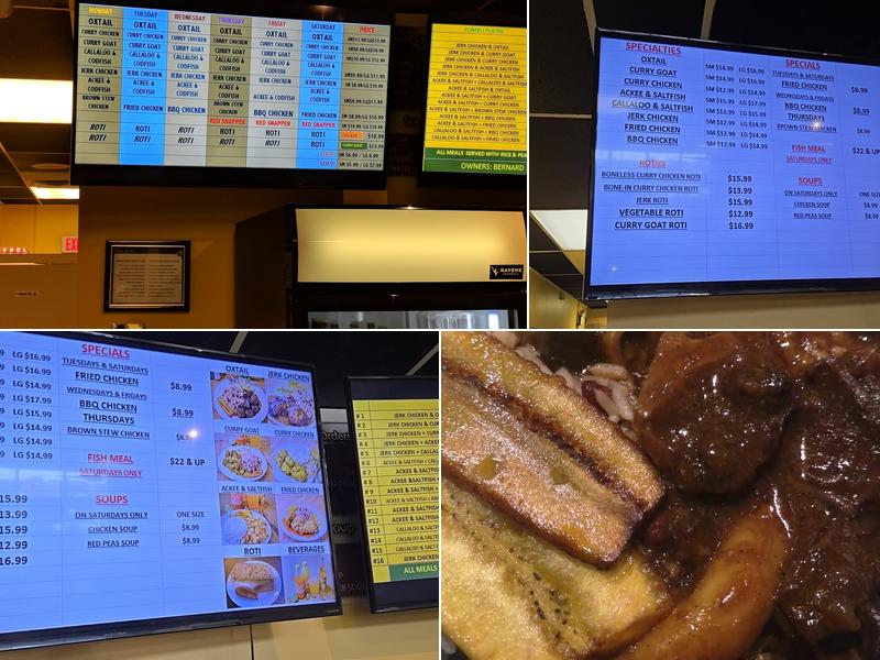 Ocho Rios Caribbean Eatery Menu