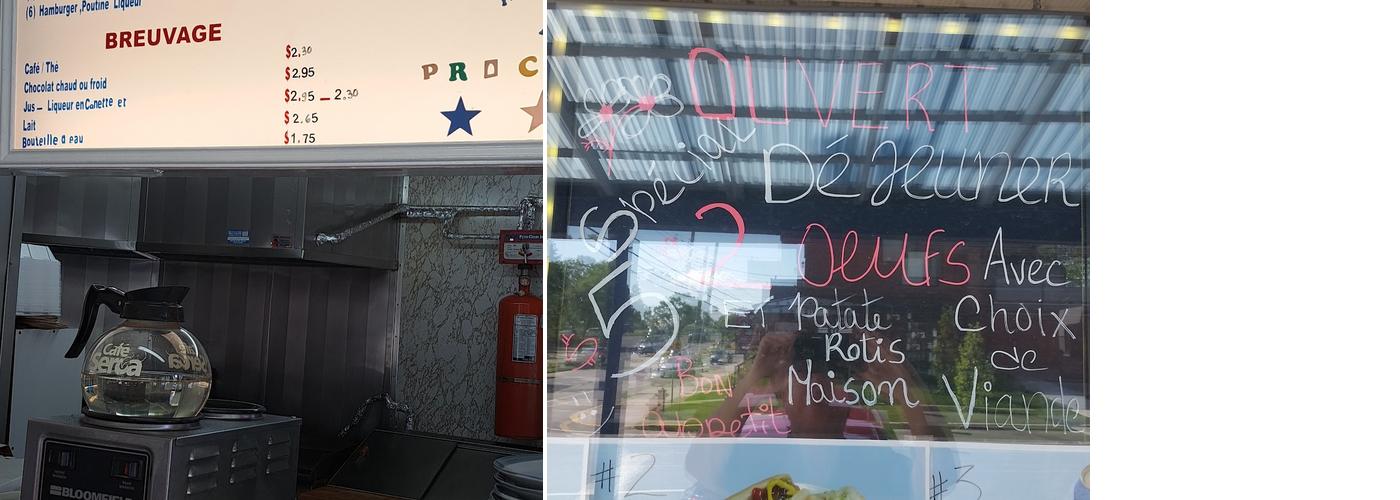 L'Arret Des Sportifs Menu