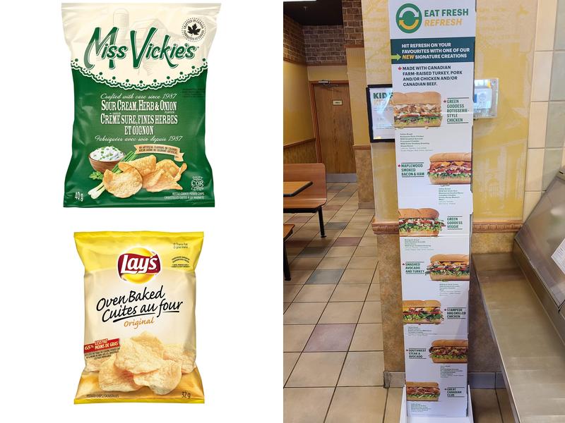 Subway Menu