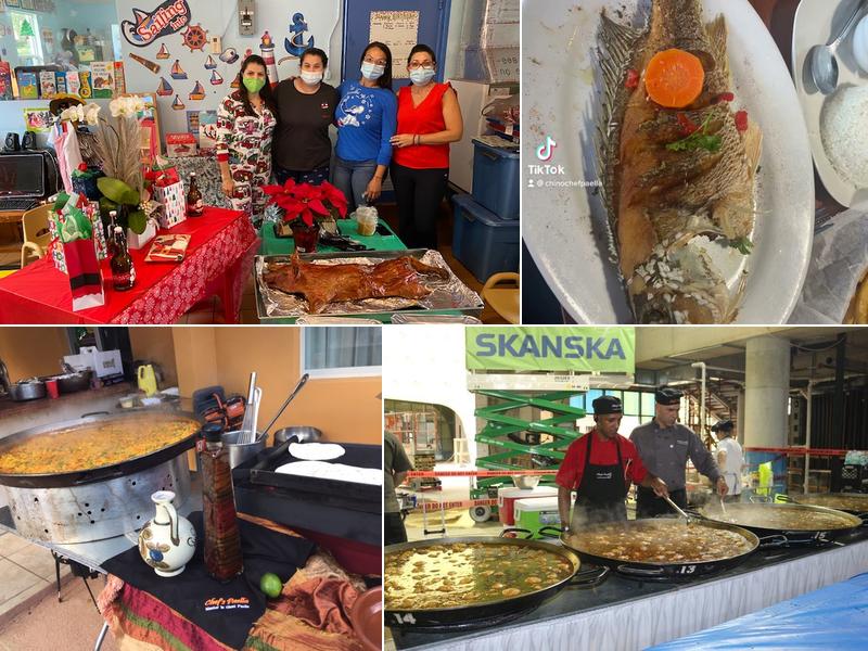 Chef's Paella & Puerco Relleno