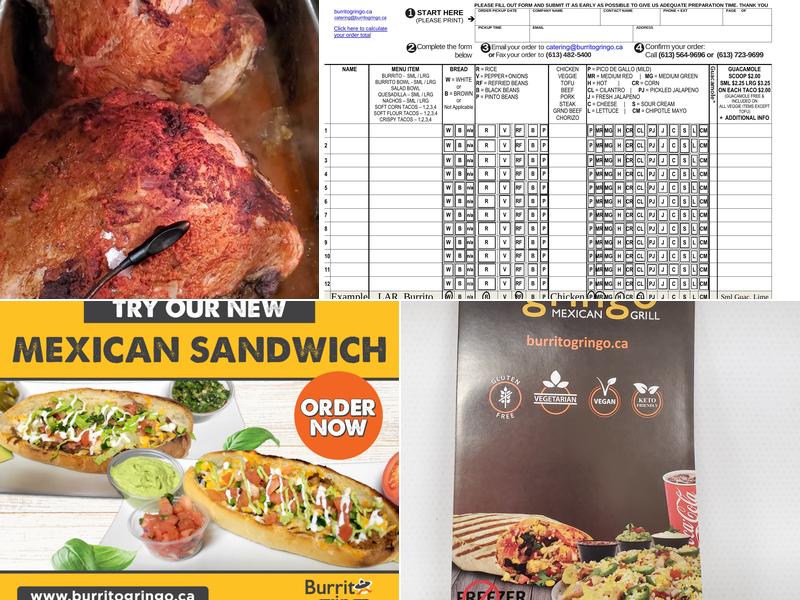 Burrito Gringo Kanata Menu