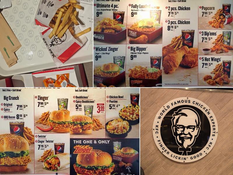 KFC Menu