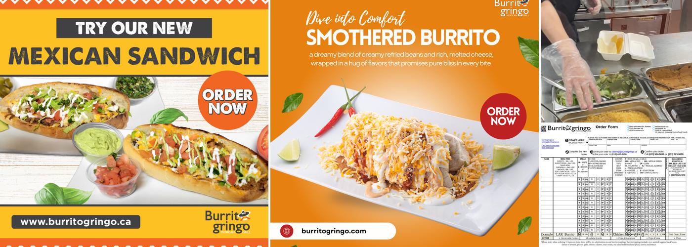 Burrito gringo Merivale Menu