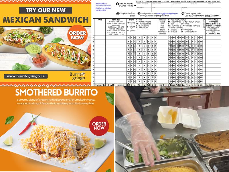 Burrito gringo Merivale Menu