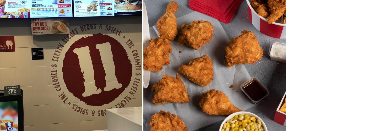 KFC Menu