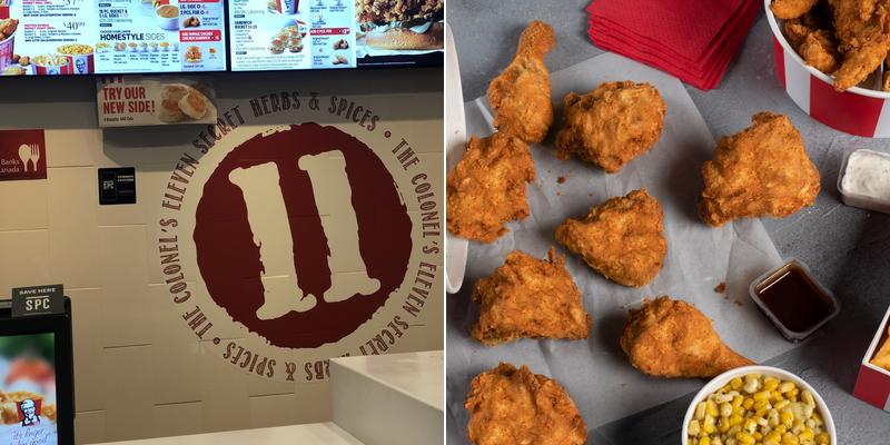 KFC Menu