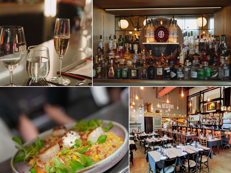 La réserve table et vin