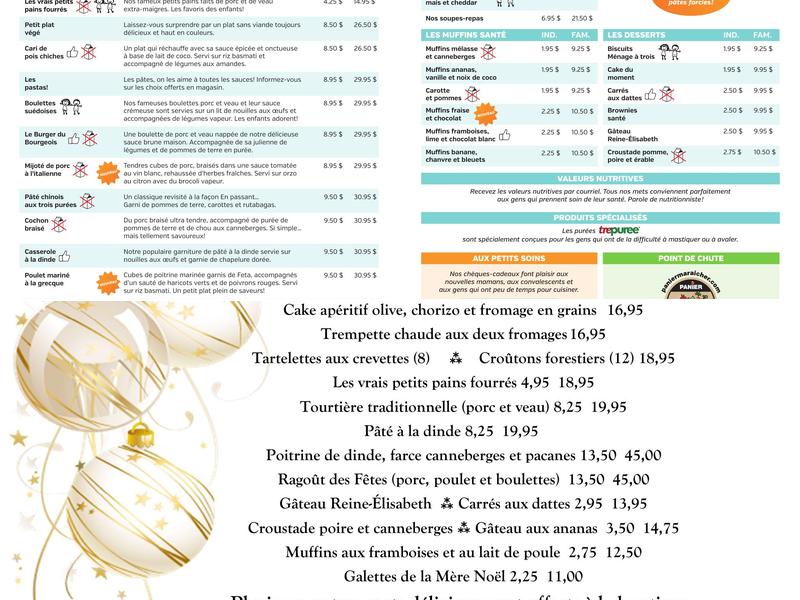 En Passant Comptoir Sante Menu