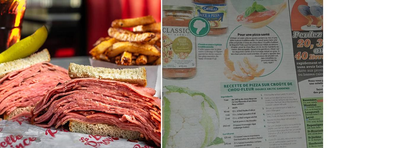 La Belle Province Menu