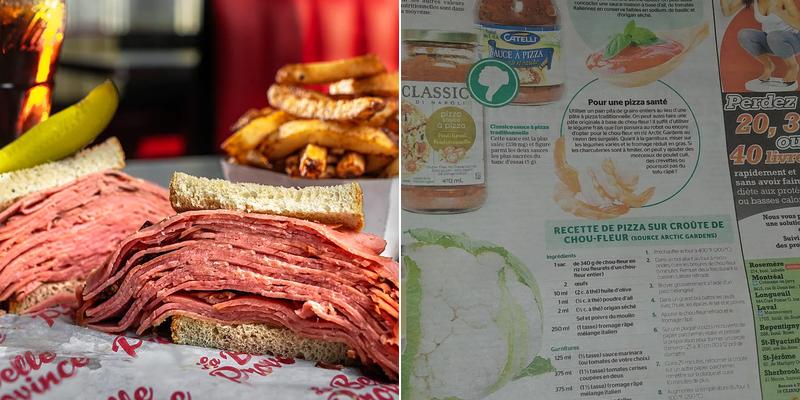 La Belle Province Menu