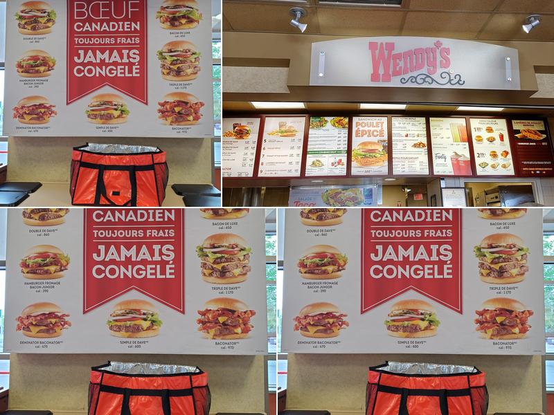 Wendy's Menu