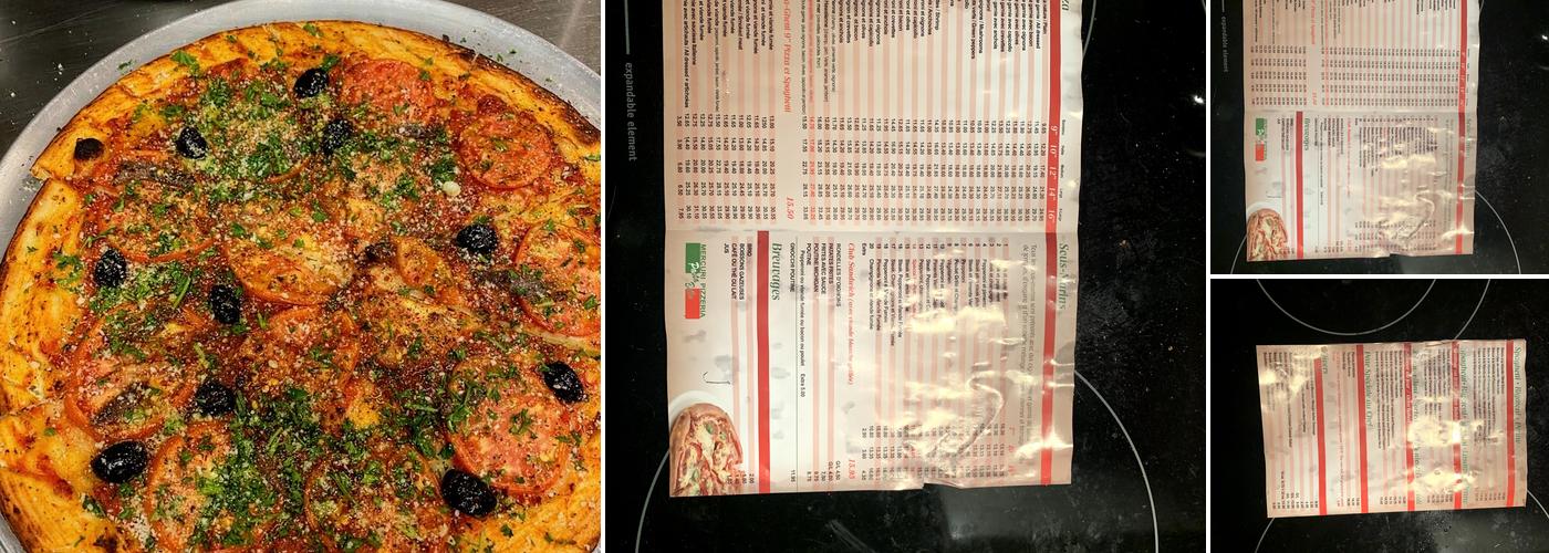 Mercuri Pizzeria Menu