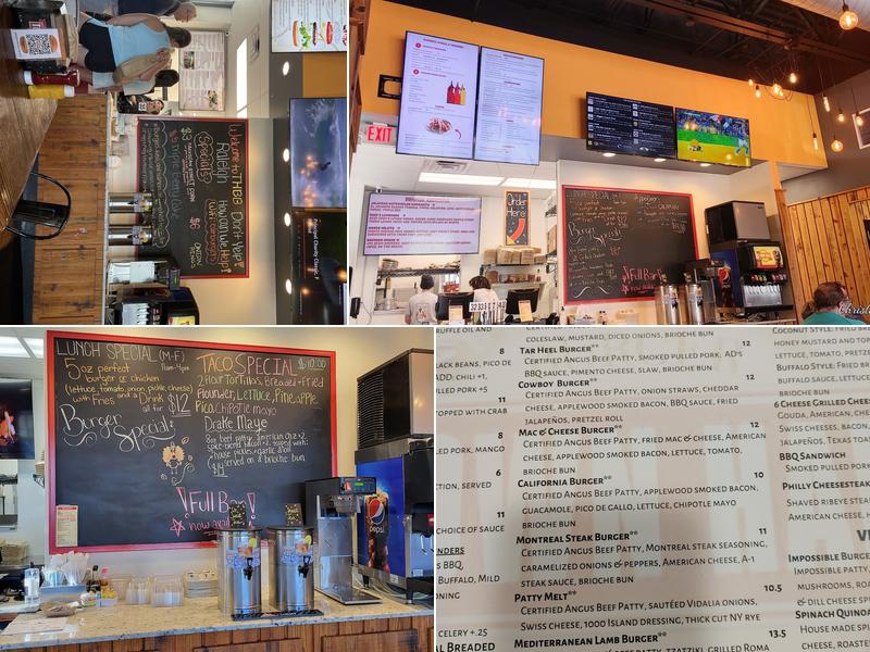 Town Hall Burger & Beer Menu