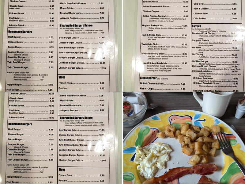 Teviotdale Family Restaurant Menu