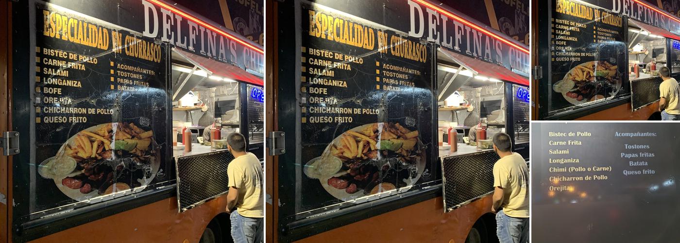 DELFINAS’S CHIMI Menu